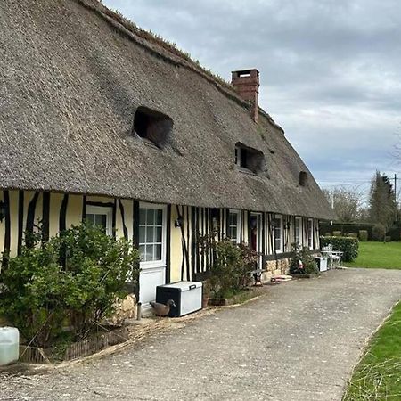 Вилла Chaumiere De Charme Cosy Saint-Eloi-de-Fourques Экстерьер фото